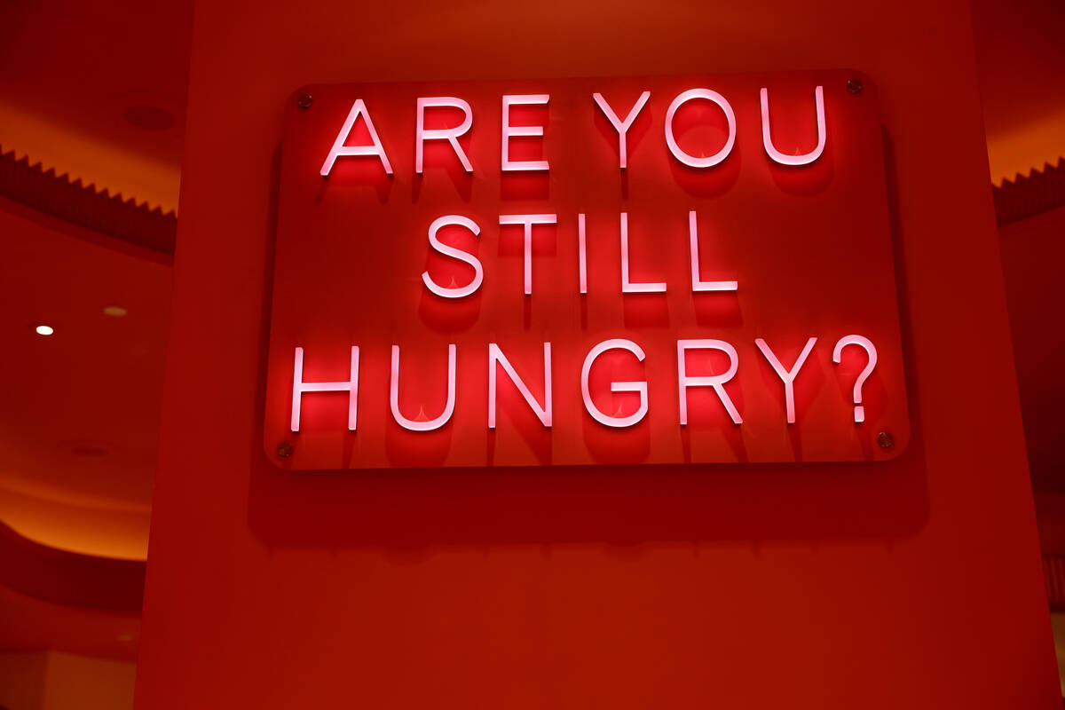 Netflix Bites at MGM Grand in Las Vegas is shown Monday, Feb. 10, 2025. The restaurant, which d ...