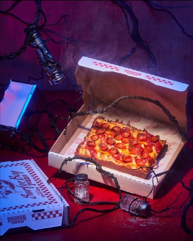 Detroit-style Surfer Boy Pizza from the Netflix Bites one-year culinary residency opening Feb. ...