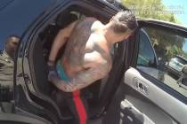 Akshaya Kubiak, known as Ash Armand on "Gigolos," is arrested. (Metropolitan Police Department/ ...