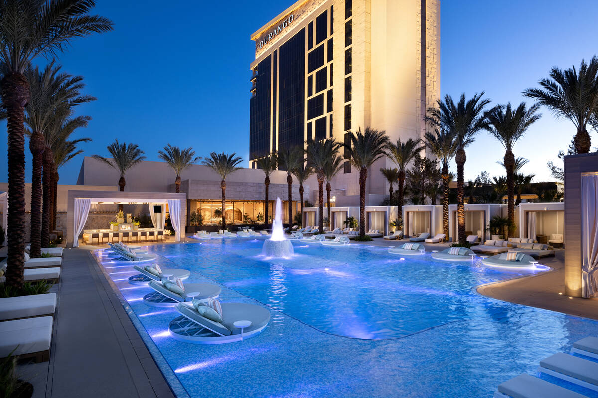 A look at Bel-Air pool at Durango Casino & Resort, site of the “Bel-Aire Backyard Poolside C ...
