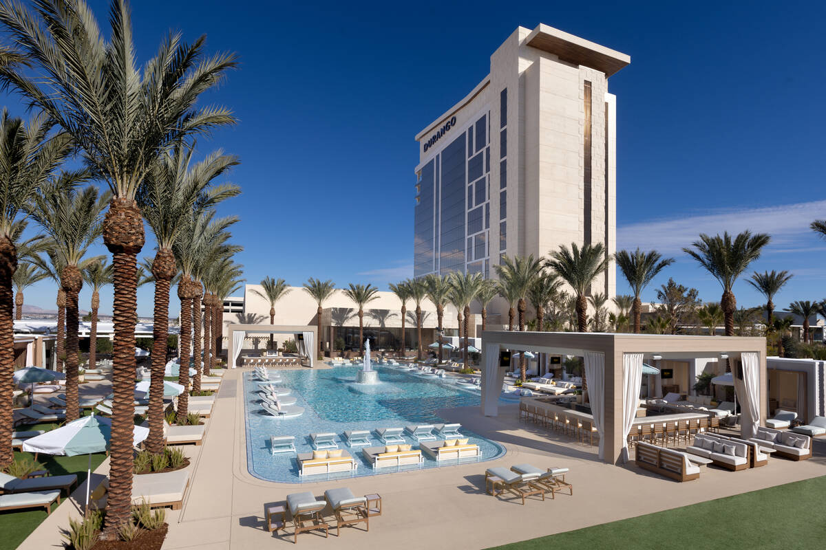 A look at Bel-Air pool at Durango Casino & Resort, site of the “Bel-Aire Backyard Poolside C ...