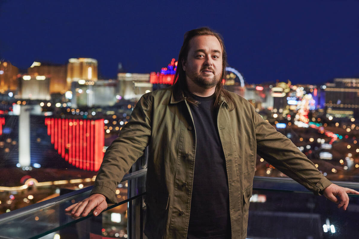 Austin “Chumlee” Russell of “Pawn Stars,” seen in 2014. (History)