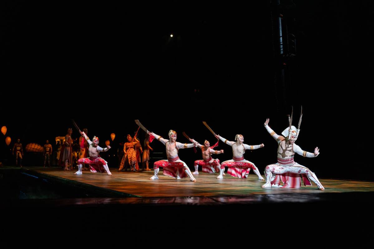 Twenty years on, 24 cast members from day one are still performing in “Ka” at the M ...