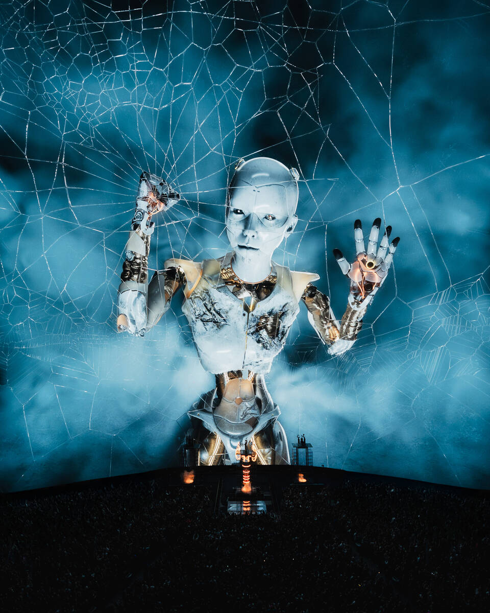 Anyma, aka DJ-producer Matteo Milleri, wraps up his Sphere residency, "The End of Genesys, ...