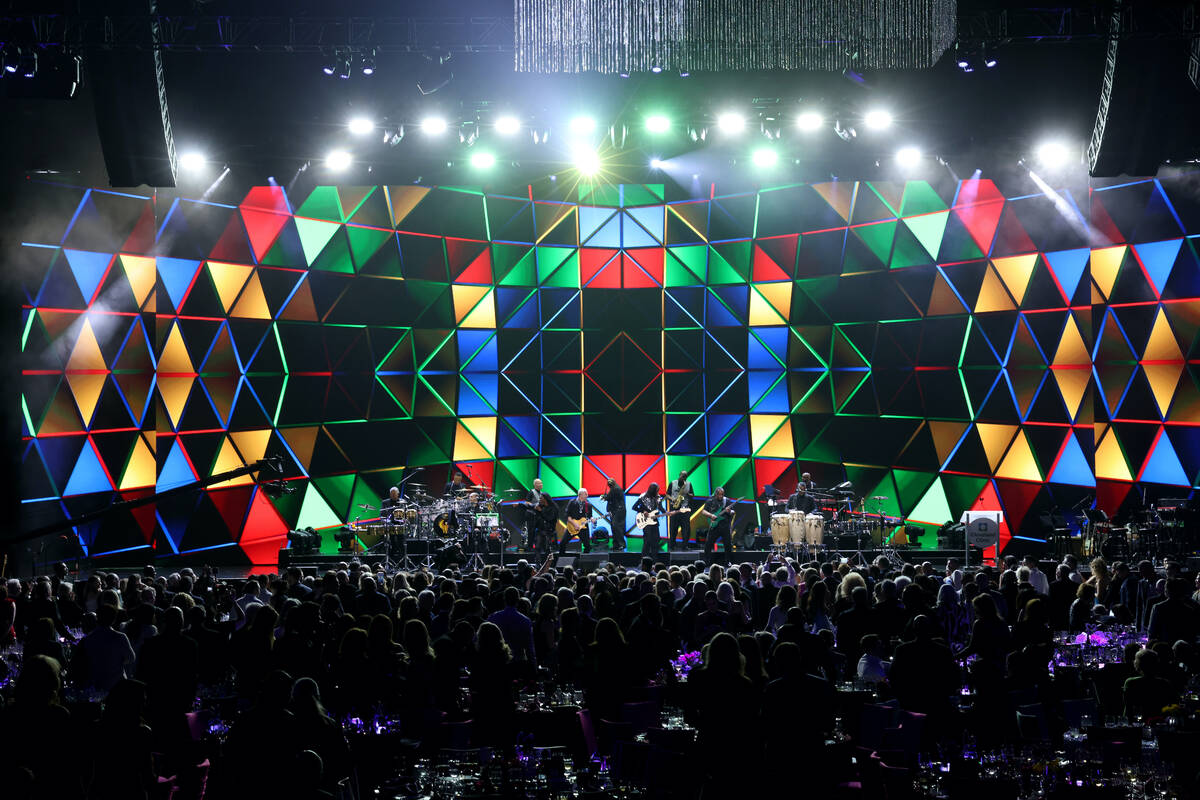 Earth Wind & Fire performs onstage as Keep Memory Alive hosts star-studded lineup at annua ...