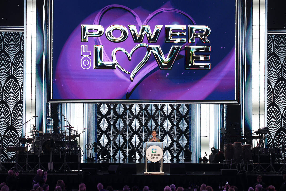 Judy Sheindlin speaks onstage as Keep Memory Alive hosts star-studded lineup at annual “P ...