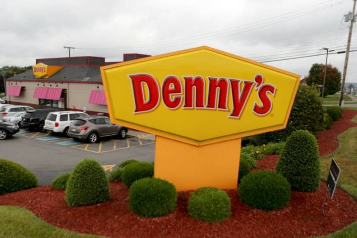 A Denny’s restaurant is shown Sept. 14, 2017, in Cranberry, Pa.(AP Photo/Keith Srakocic, ...