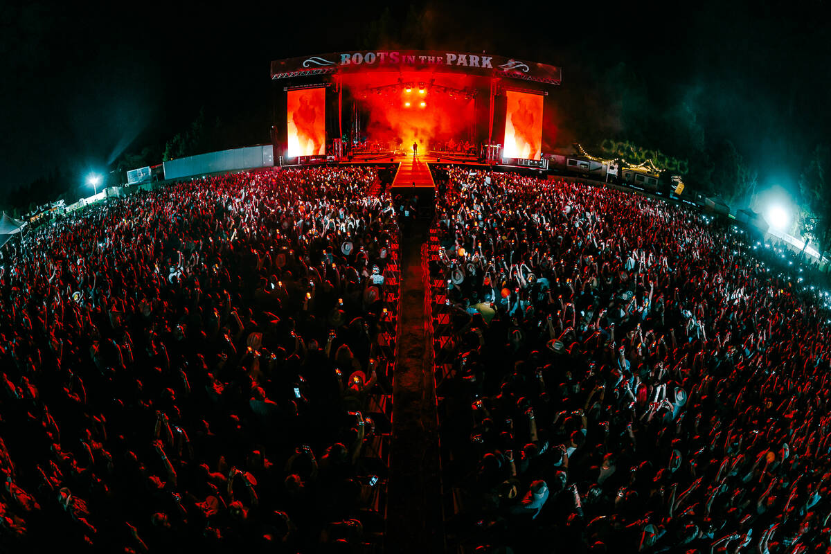 The first Boots in the Park country festival at the Event Center at Desert Breeze Park from Apr ...