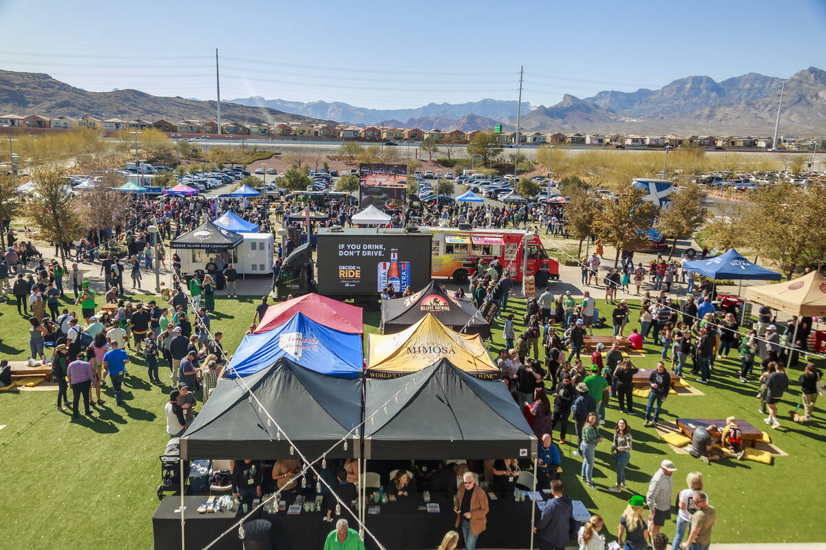Brew’s Best Craft Beer Festival returns to the Lawn at Downtown Summerlin on Saturday. ( ...