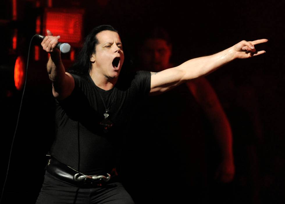 Danzig performs at the 2013 Revolver Golden Gods Award Show at Club Nokia on Thursday, May 2, 2 ...