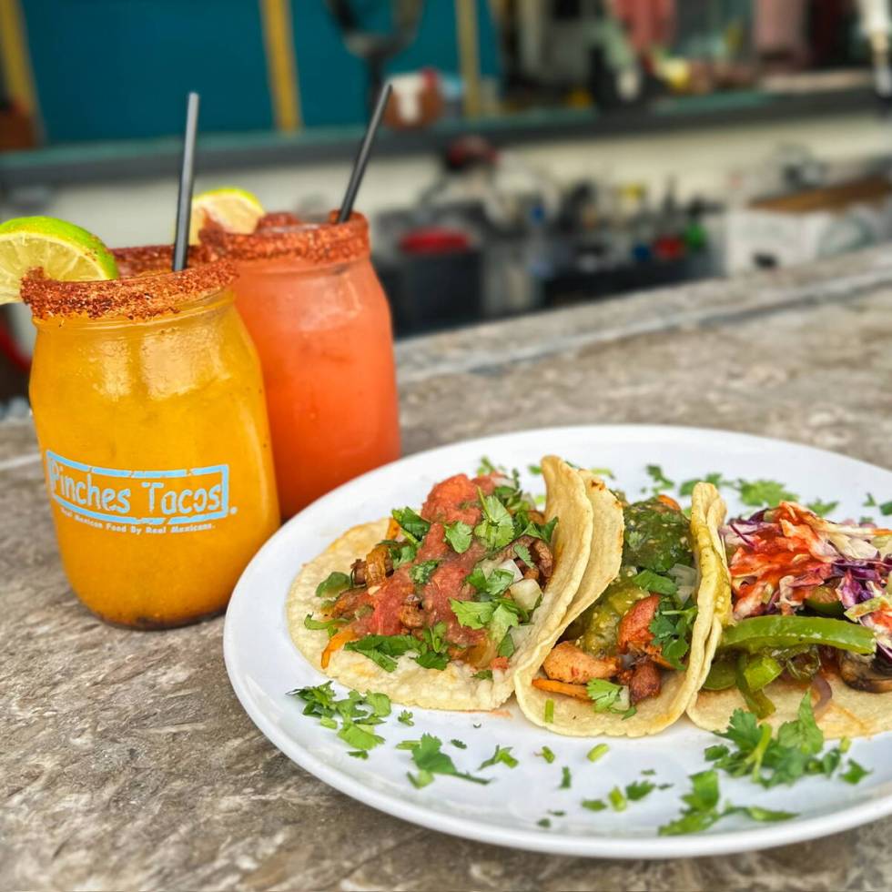 In spring 2025, Pinches Tacos at The Gramercy in southwest Las Vegas introduced a weekday tacos ...