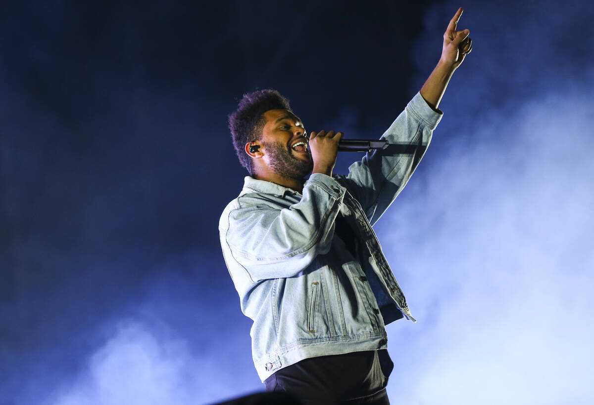The Weeknd closes out the first night of the annual Life is Beautiful festival with a headlinin ...