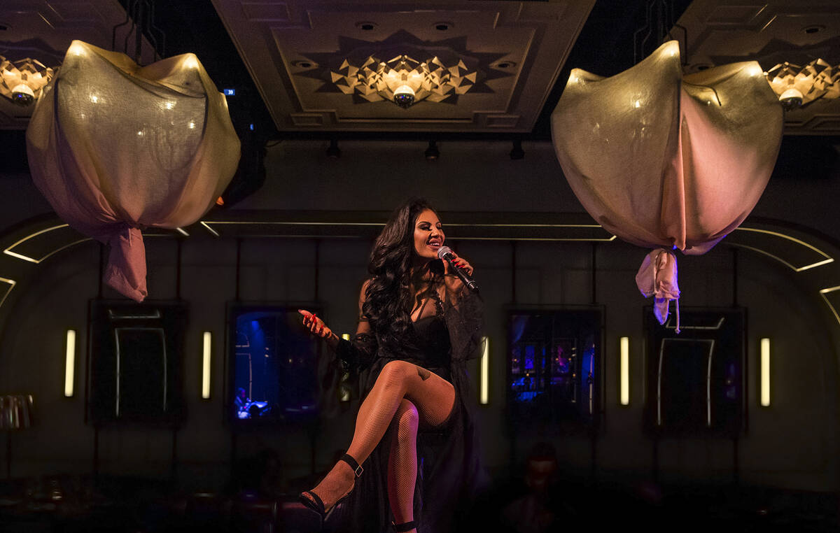 Mikalah Gordon performs at Rose. Rabbit. Lie on Thursday, June 15, 2017, at the Cosmopolitan ho ...