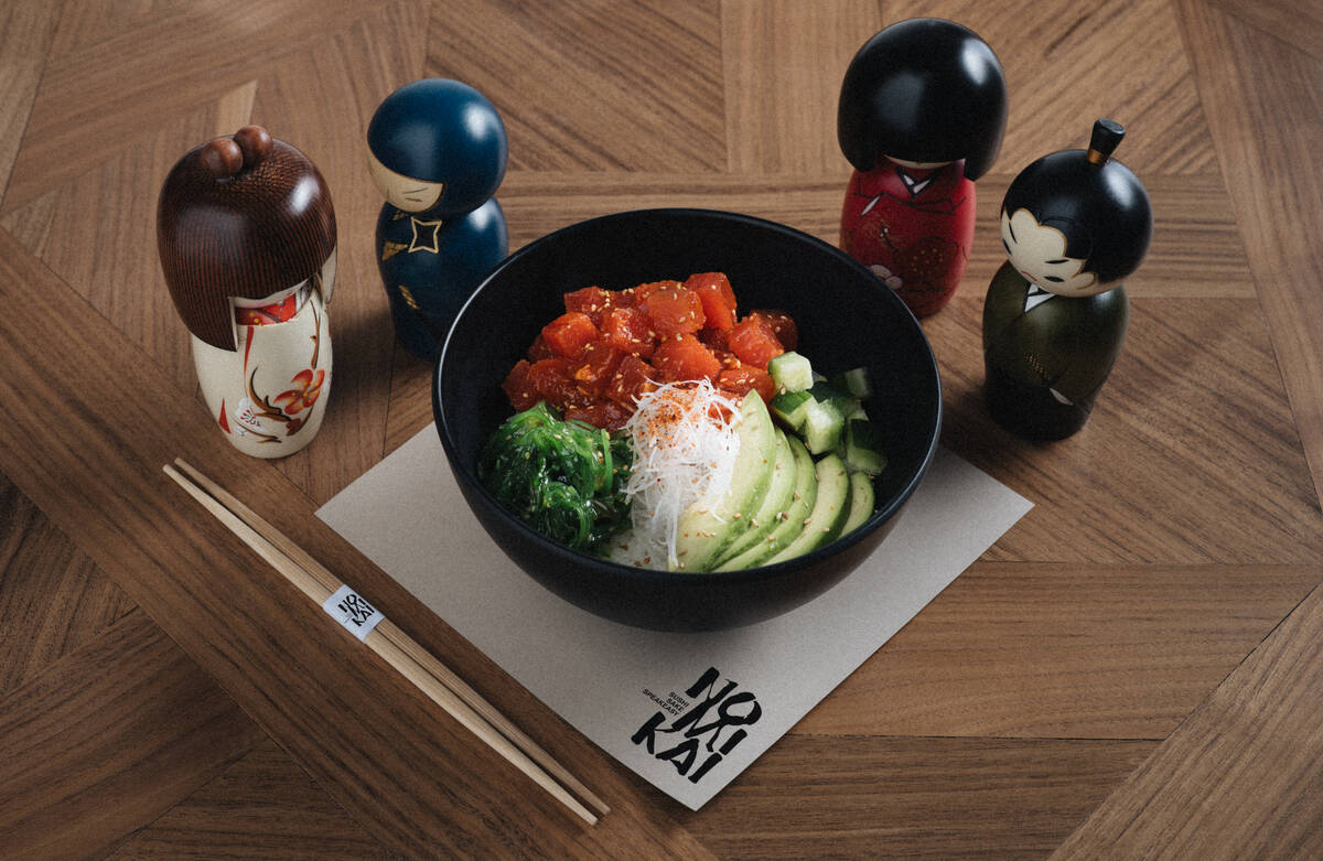 Nomikai sushi bar opened in early 2025 in The Venetian on the Las Vegas Strip. (Nomikai)
