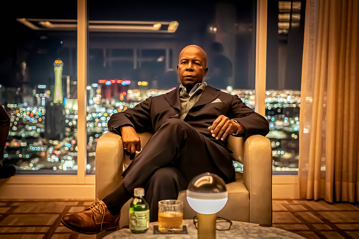 Clarence Gilyard in a scene from "Action! Action!" The Las Vegas-shot film will make ...