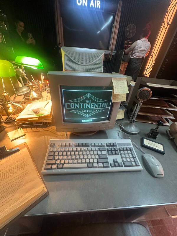 A scene from John Wick Experience, the immersive experience at Area15 on Wednesday, March 12, 2 ...