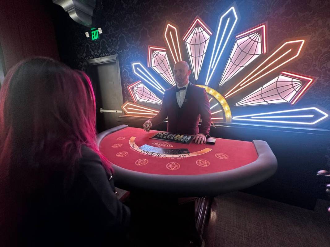 A scene from John Wick Experience, the immersive experience at Area15 on Wednesday, March 12, 2 ...