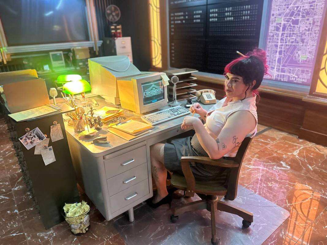 A scene from John Wick Experience, the immersive experience at Area15 on Wednesday, March 12, 2 ...