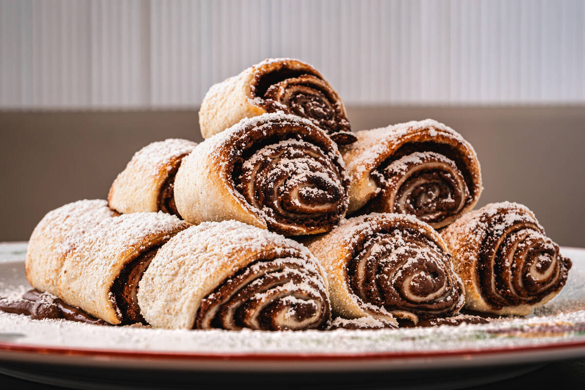 Rosalach, Israeli rolled and filled cookies, from Cafe Landwer, the new Israeli and Mediterrane ...