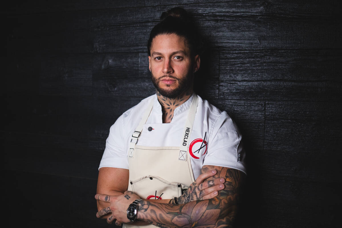 Executive chef Robbie Felice of PastaRamen. The Italian-Japanese restaurant is popping up in Ma ...