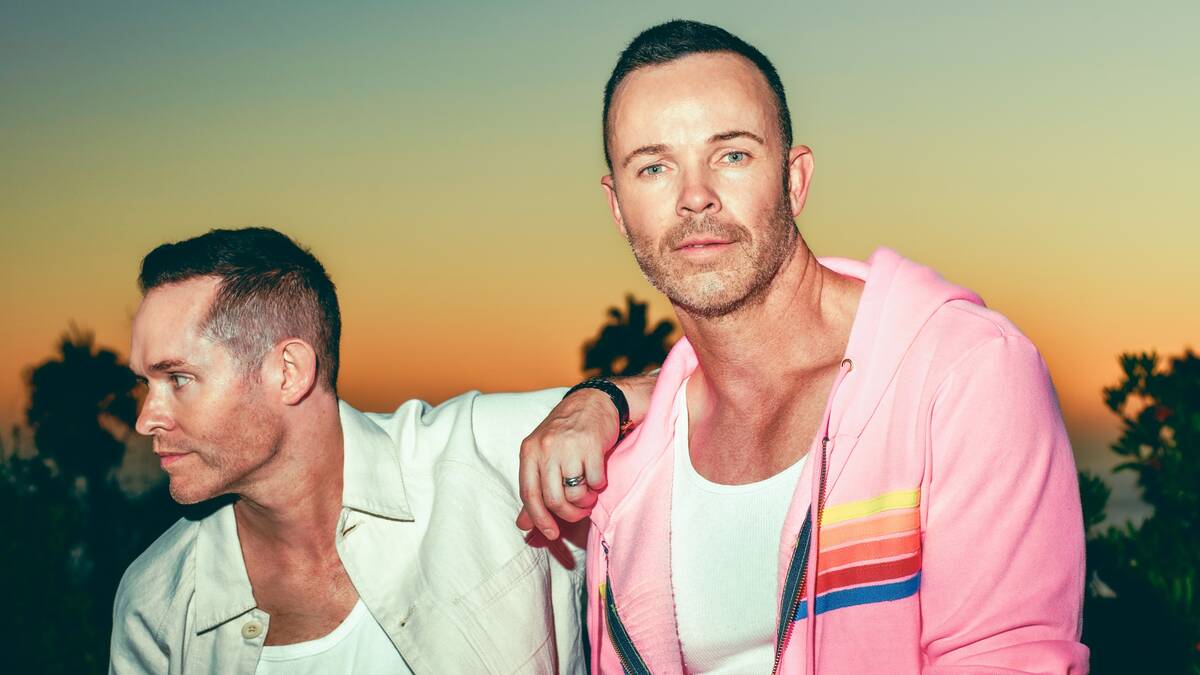 Andrew and Mike Tierney are performing their first ticketed show as the Tierney Brothers in May ...