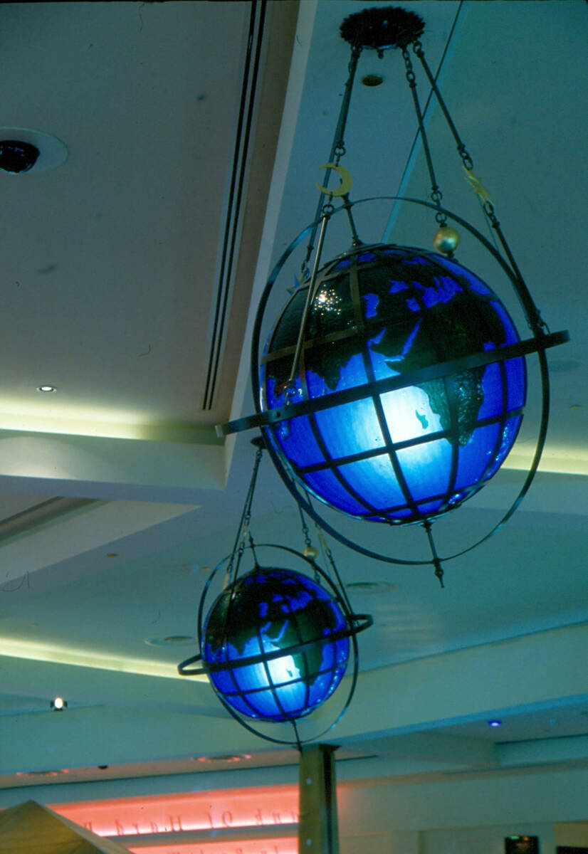 Close-up look at the details of the Center Bar at the Hard Rock Hotel. (Courtesy photo)