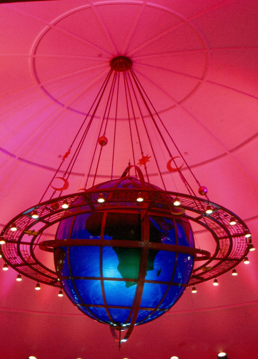 Close-up look at the details of the Center Bar at the Hard Rock Hotel. (Courtesy photo)