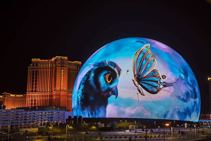 Sphere’s Exosphere shows an image of “Unity” performing this August, Septembe ...