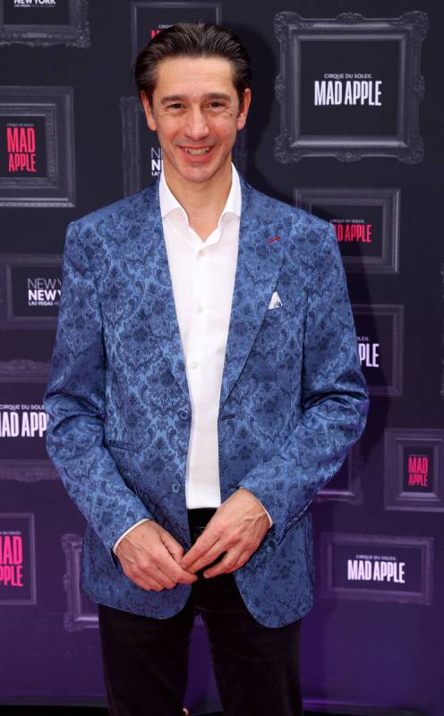 Cirque du Soleil President and CEO Stephane Lefebvre on the “pink carpet” for the ...