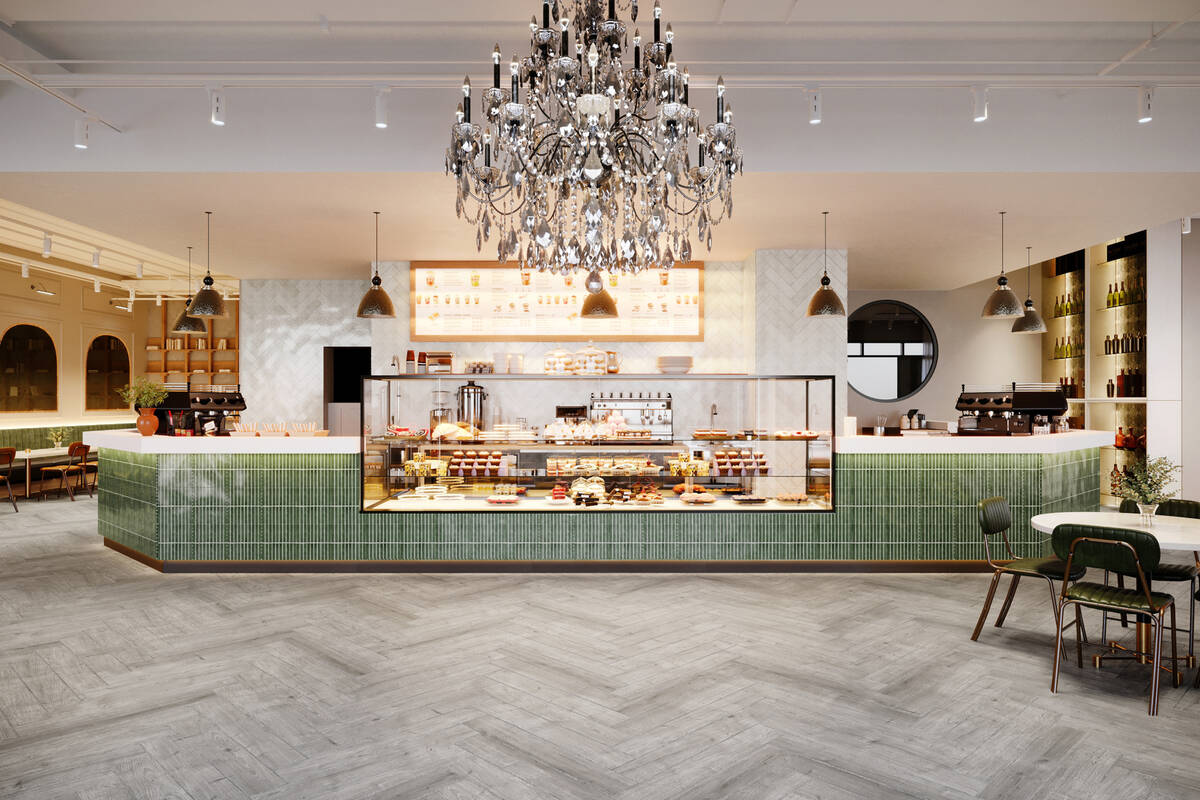 A rendering of the interior of The Coffee Class that is set to open its third location in the L ...