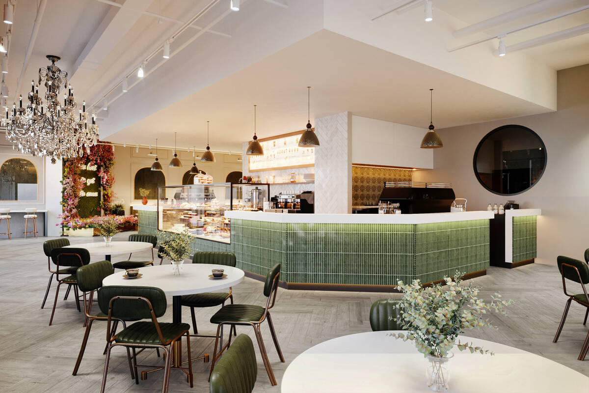 A rendering of the interior of The Coffee Class that is set to open its third location in the L ...