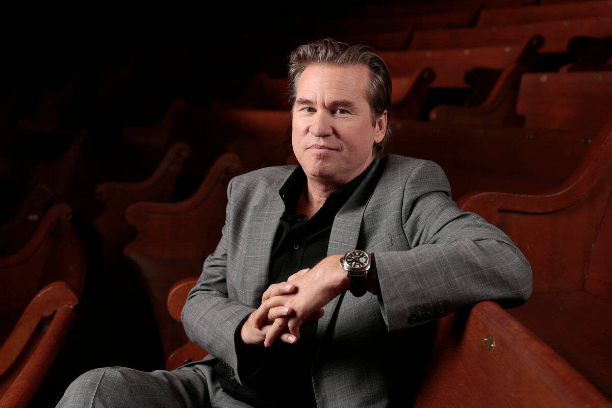 Val Kilmer poses for a portrait, Jan. 9, 2014, in Nashville, Tenn. (AP Photo/Mark Humphrey, File)