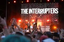 The Interrupters perform during the Punk Rock Bowling music festival on Saturday, May 27, 2023, ...
