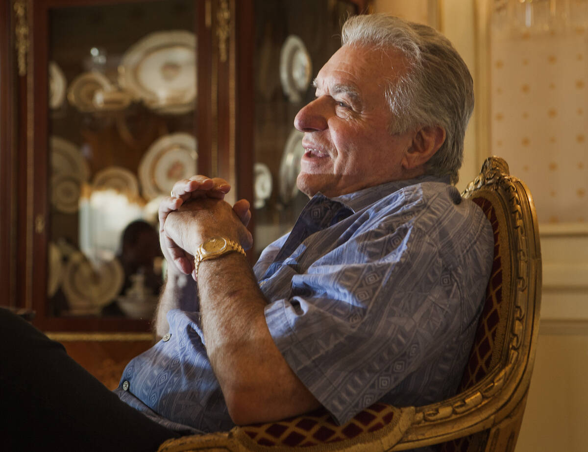 David Siegel, president and CEO of Westgate Resorts in 2014. (Jeff Scheid/Las Vegas Review-Journal)