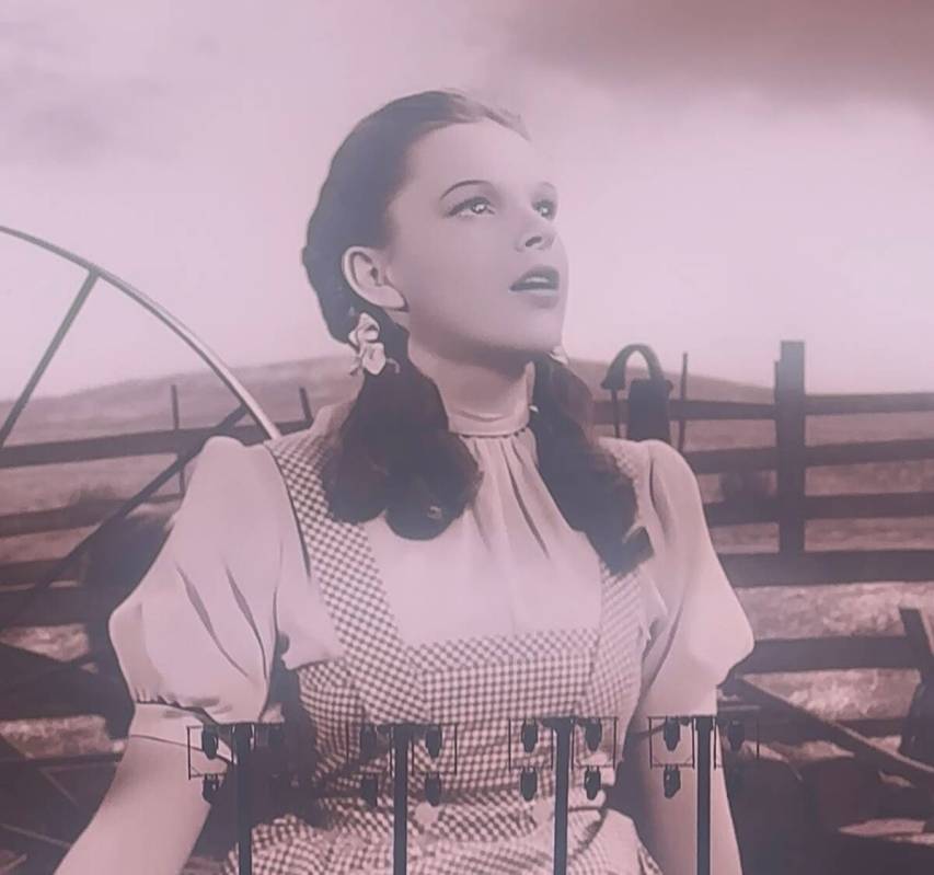 A scene from “The Wizard of Oz at Sphere” is shown on Tuesday, April 9, 2025. (John ...