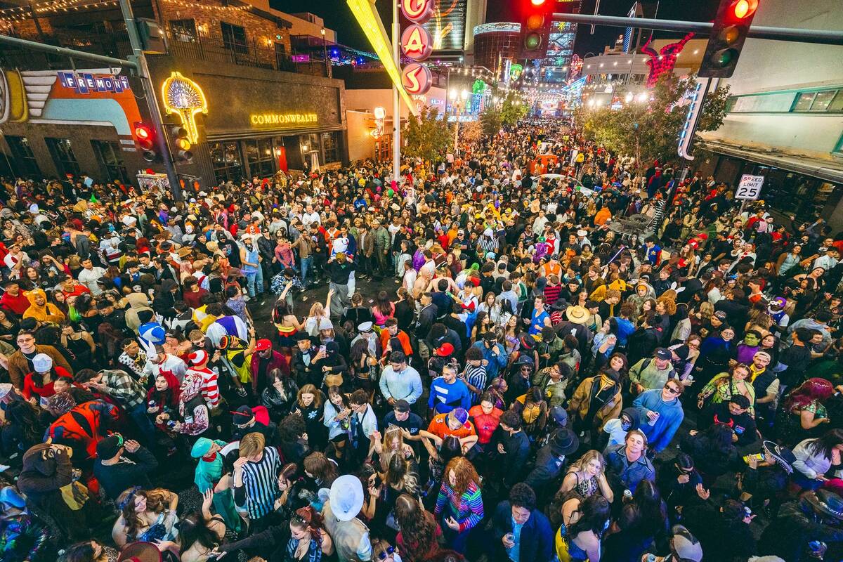 “Feed The Block” on at Fremont East Entertainment District, is similar in scale to ...