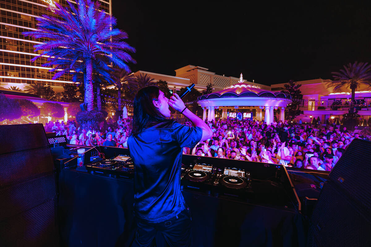DJ Gryffin is shown at XS Nightclub at Wynn Las Vegas in an undated photo. He’s headlinin ...