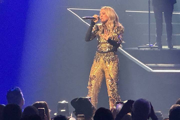 Carrie Underwood closes her “Reflection” residency at Resorts World Theatre on Satu ...