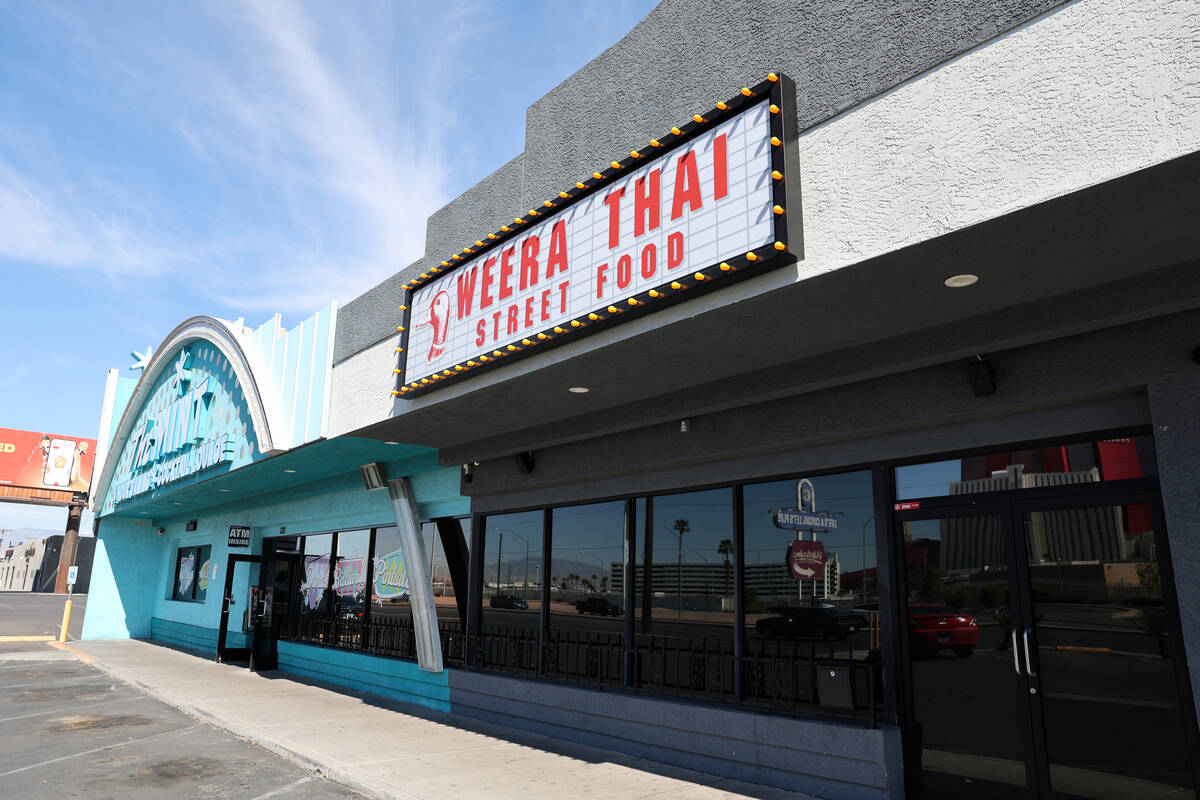 Weera Thai Street Food at 328 W. Sahara Ave. near Las Vegas Boulevard is shown Friday, April 11 ...