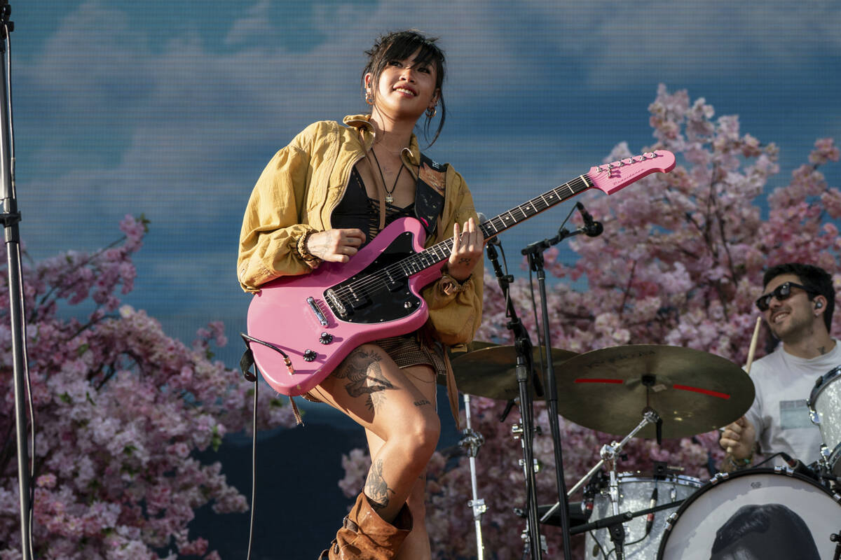 beabadoobee performs during the first weekend of the Coachella Valley Music and Arts Festival a ...