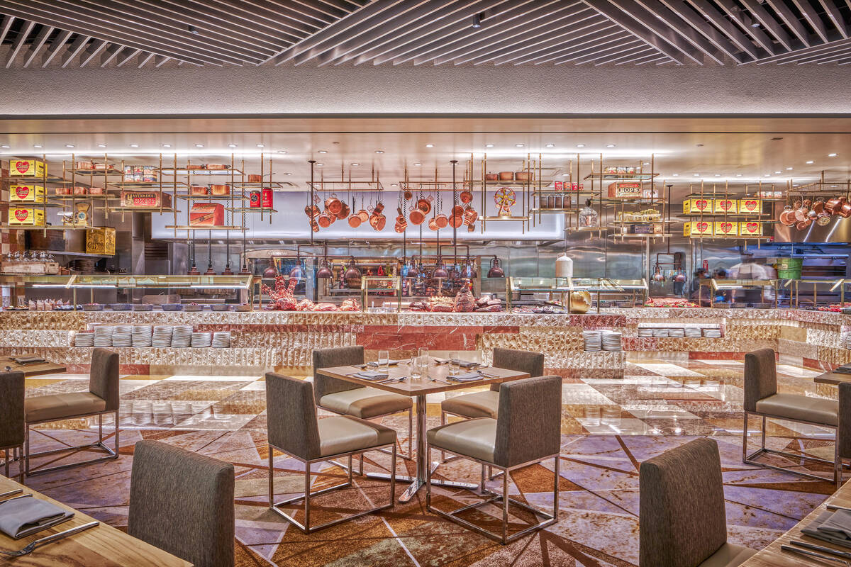 Bacchanal Buffet at Caesars Palace on the Las Vegas Strip. (Caesars Entertainment)