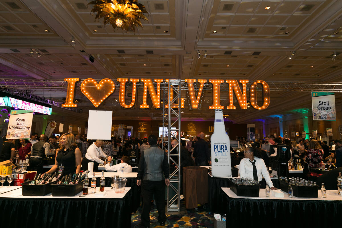 UNLVino, the wine, beer, spirits, sake and food tasting that raises money for student scholarsh ...