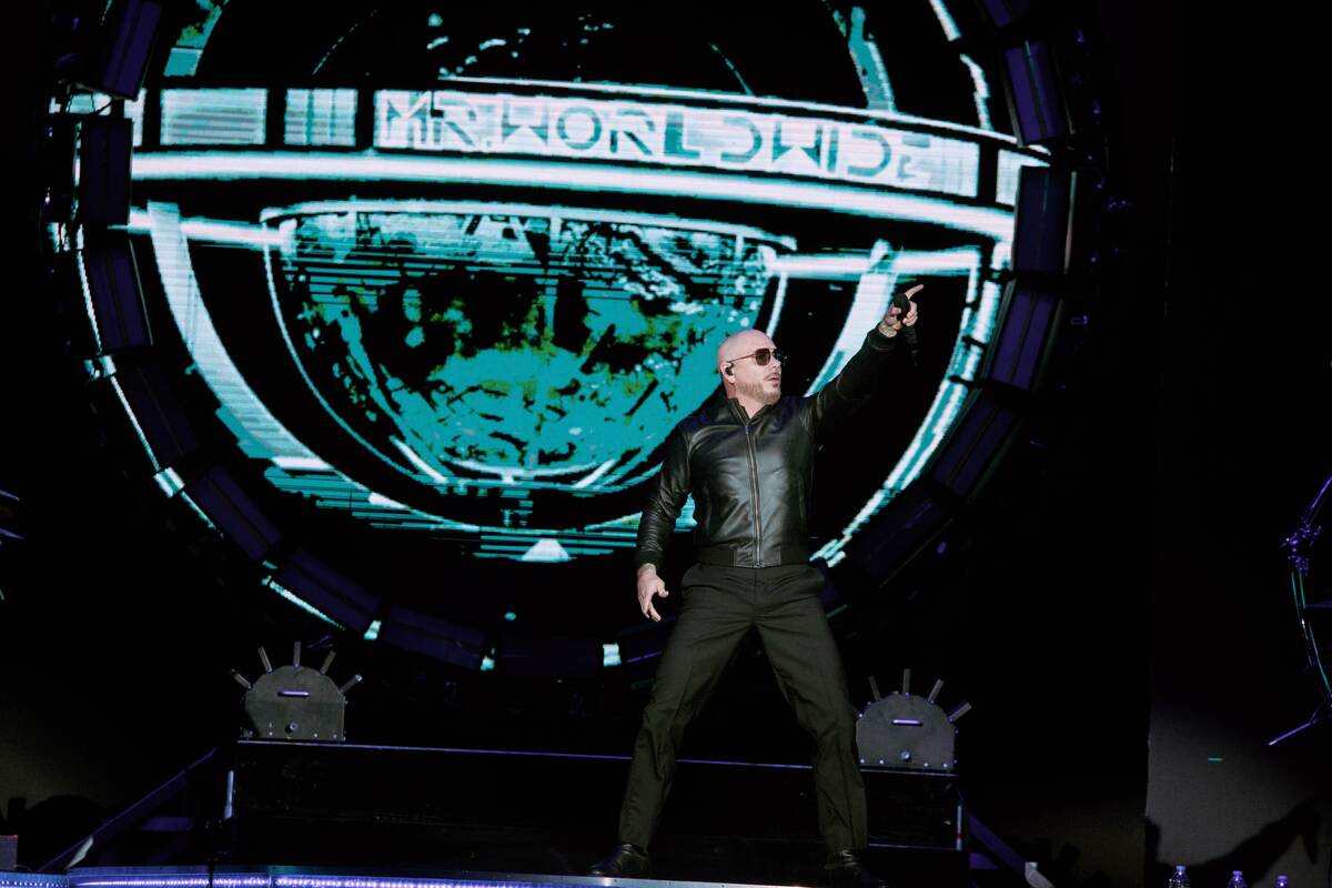 PItbull returns to BleauLive Theater at Fontainebleau on the Las Vegas Strip for four dates in ...