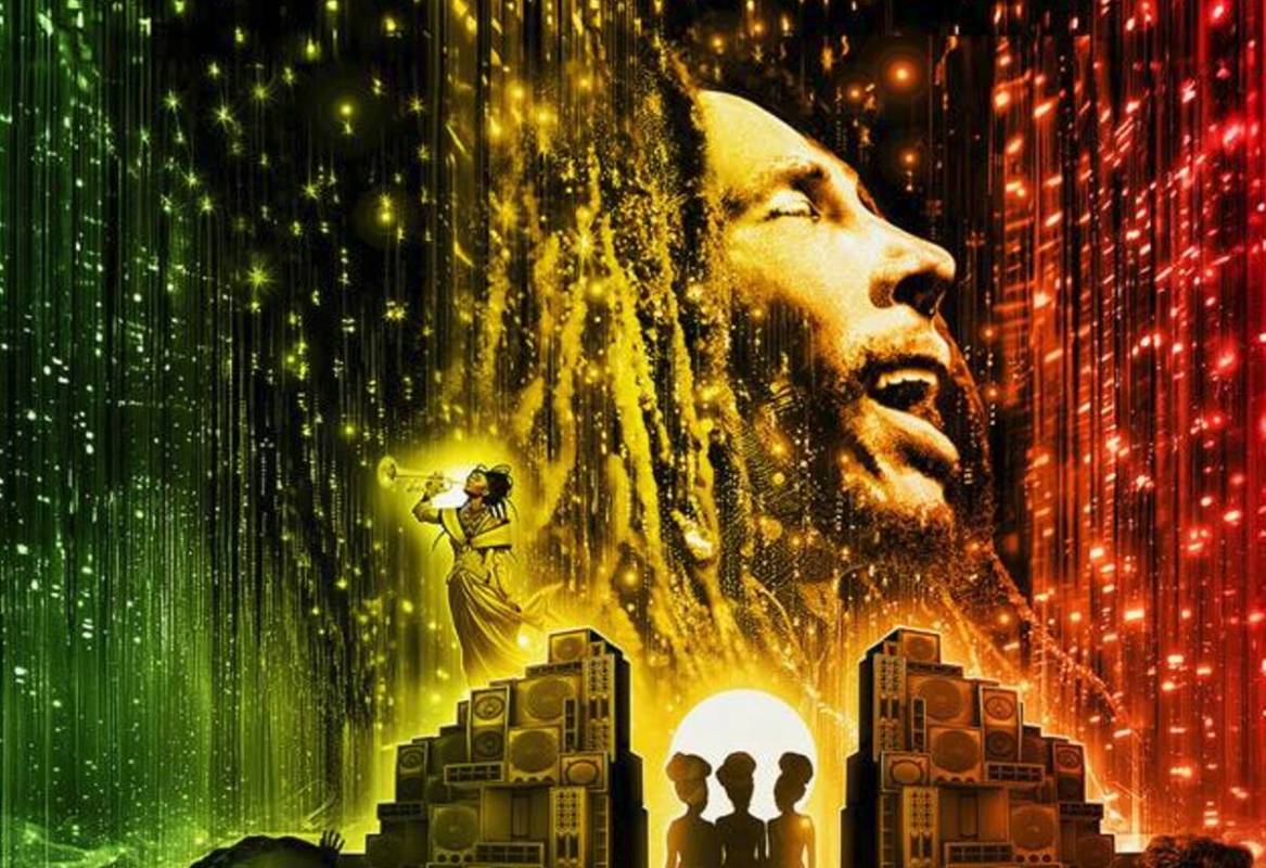 A rendering of Bob Marley Hope Road, the walk-around attraction opening or previews June 25 at ...