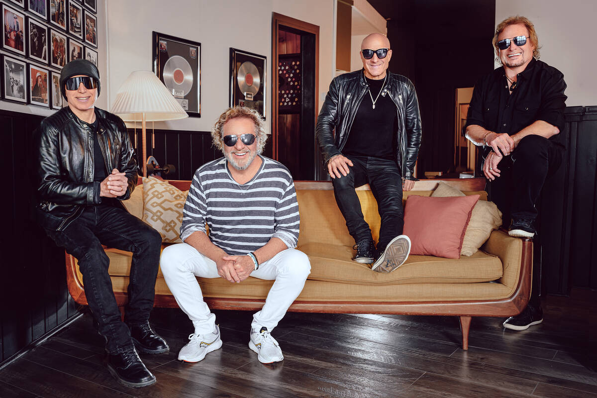 Sammy Hagar’s “Best of Both Worlds Las Vegas Residency” — with an all-star band of ...