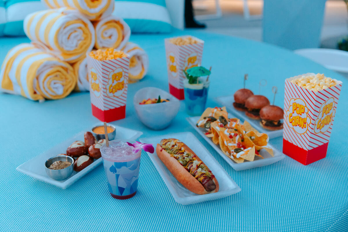 The Oasis Cinema Club returns to the Fontainebleau pool this summer. (Fontainebleau Las Vegas)