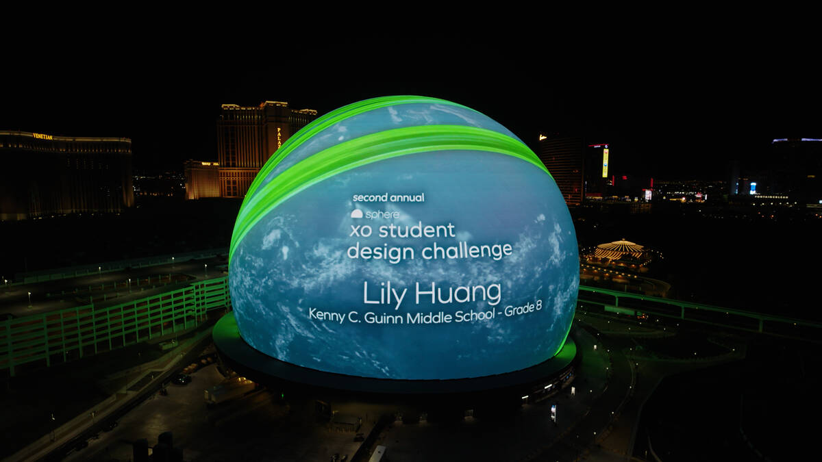 Shown is the art of Lily Huang, among the winners of the Second Annual Sphere XO Student Design ...
