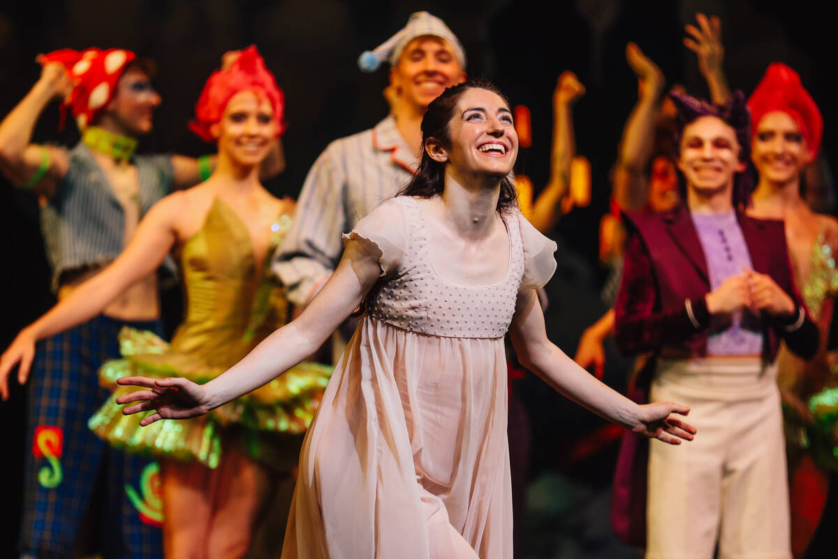 Emma McGirr, who is retiring from the Nevada Ballet dance company after this performance run, t ...
