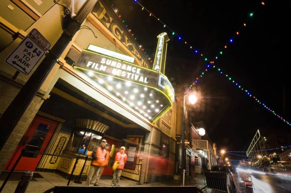 Marquee of the Egyptian Theater on Historic Main Street in Park City. (Sundance Institute)