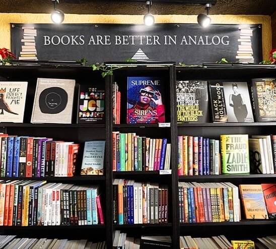 Main shelf at The Analog Dope, 205 E. Colorado Ave. (The Analog Dope)